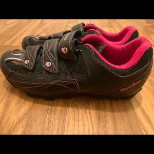pearl izumi cycling shoes black/pink